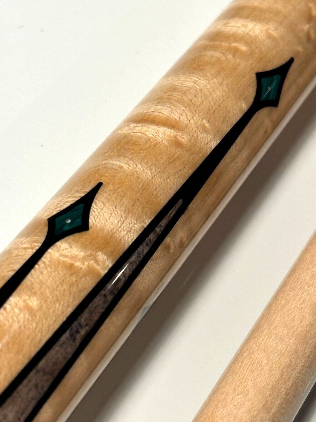 JACOBY LTD CUSTOM 0424-84 BE MAPLE W/ MALACHITE ULTRA 12.75 SHIPS FREE FREE CASE