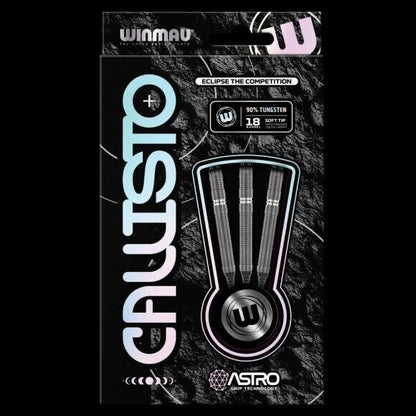 WINMAU CALLISTO SERIES SOFT TIP DARTS 18 GRAM 90% TUNGSTEN SHIPS FREE FLIGHTS 2