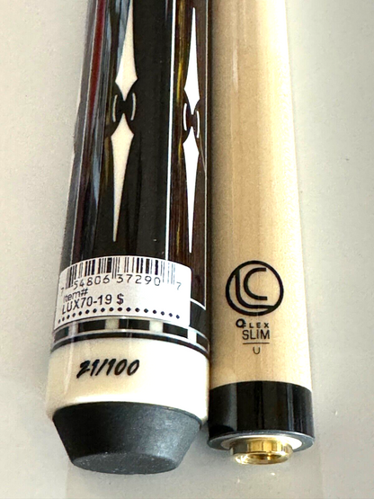 LUCASI LUX 70 CUSTOM CUE # 21/100 UNILOC  ONLY 100 MADE NEW SHIPS FREE FREE CASE