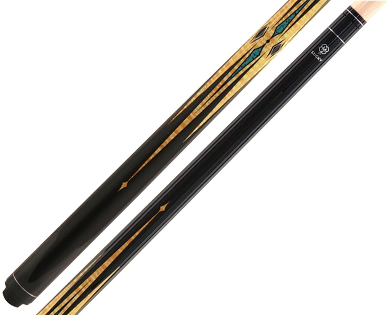 MCDERMOTT L38 LUCKY POOL CUE BARLEY USED 19 OZ 13MM FREE SHIPPING FREE HARD CASE