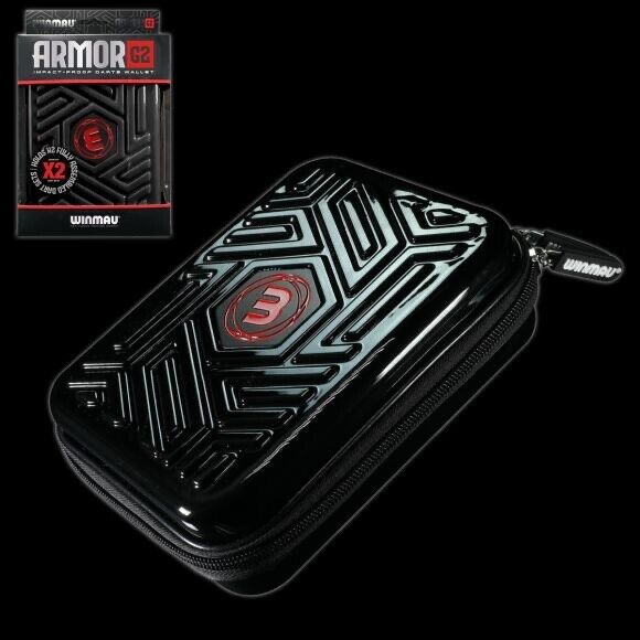 WINMAU ARMOR G2 IMPACT PROOF DART CASE BRAND NEW HOLDS 2 SETS  SHIPS FREE