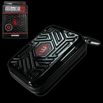 WINMAU ARMOR G2 IMPACT PROOF DART CASE BRAND NEW HOLDS 2 SETS  SHIPS FREE