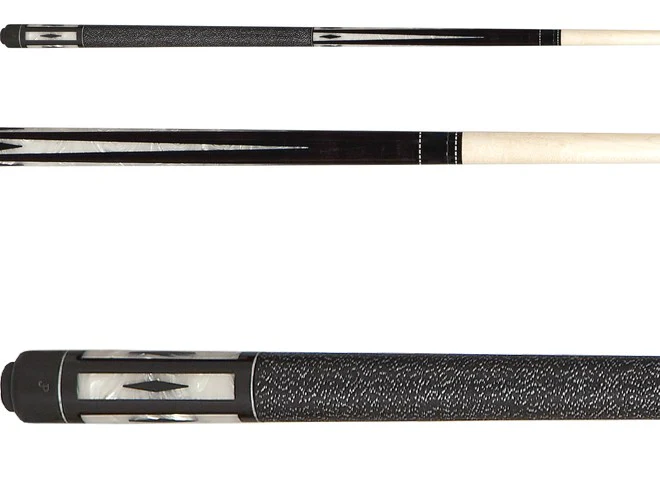 PECHAUER JP17 JP17S POOL CUE 12.00 MM SMOKE STAIN LINEN WRAP NEW SHIPS FREE