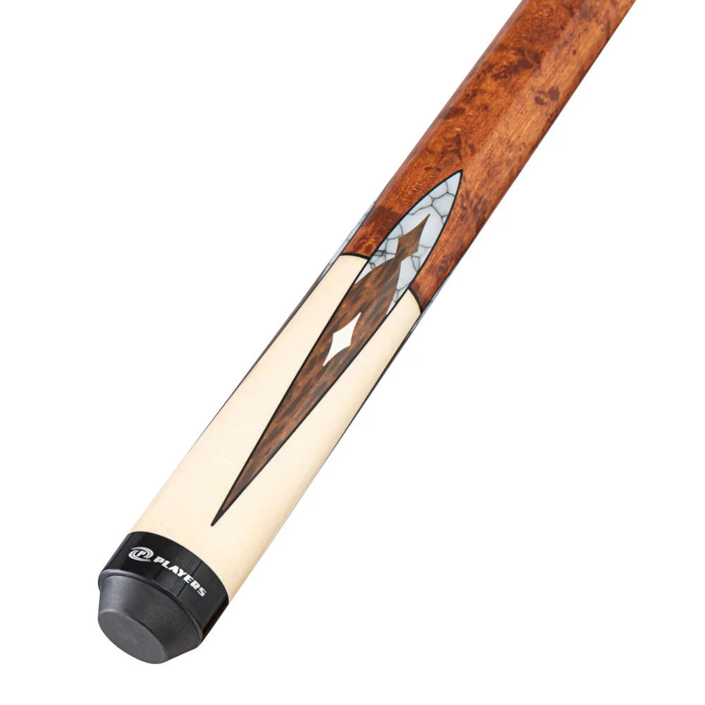 PLAYERS POOL CUE G4147 BIRDSEYE MAPLE WRAPLESS  NEW FREE SHIPPING FREE HARD CASE