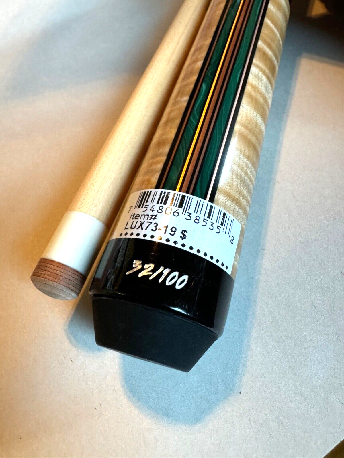 LUCASI LUX 73 POOL CUE 11.75MM HYBRID SHAFT LIMITED #32/ 100 MADE NEW SHIPS FREE