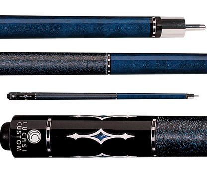 LUCASI LZE7 CUSTOM CUE UNILOC JOINT LOW DEFLECTION SHFT NEW SHIPS FREE FREE CASE