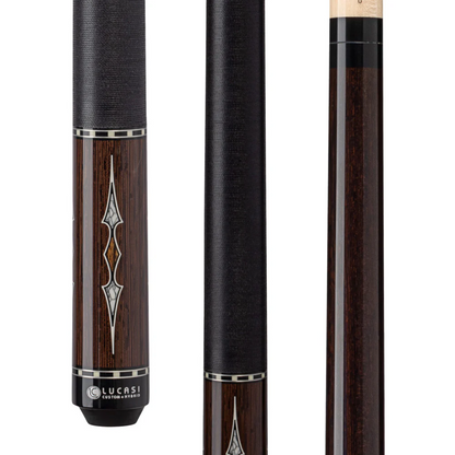 LUCASI LZC61 POOL CUE BACOTE RECON TIGER TIP UNILOC 11.75MM JOINT NEW SHIPS FREE