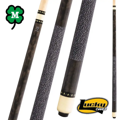 MCDERMOTT L8 LUCKY POOL CUE BRAND NEW 19 OZ 13MM TIP FREE SHIPPING FREE CASE