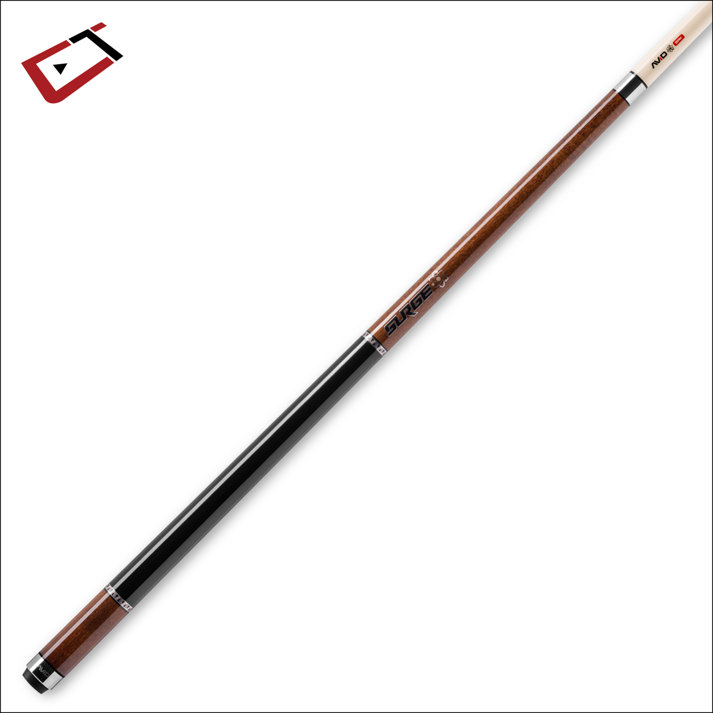 CUETEC AVID SURGE BREAK CUE BROWN STAIN BRAND NEW 95-332 NW SHIPS FREE