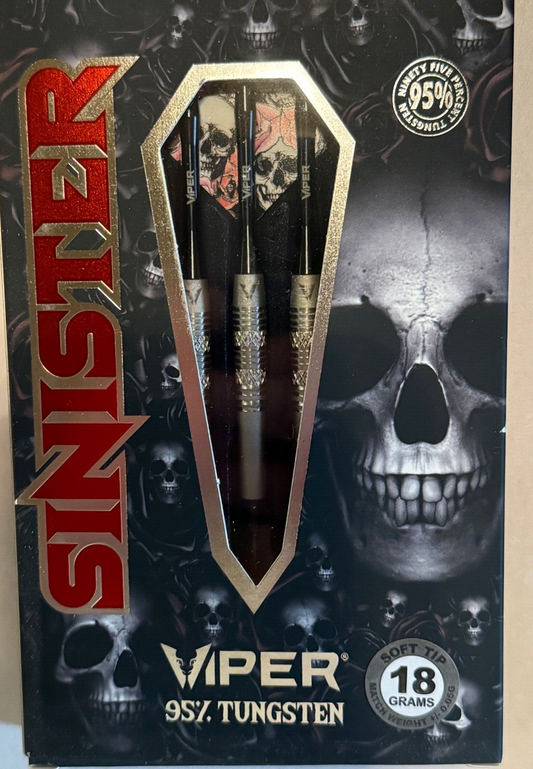 VIPER SINISTER DARTS FROM GLD 18 GRAM NEW SHIPS FREE FLIGHTS FREE 21-3125-18