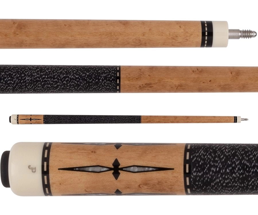 PECHAUER JP3S JP3 POOL CUE NATURAL STAIN FIG MAPLE 12.75 NEW SHIP FREE FREE CASE