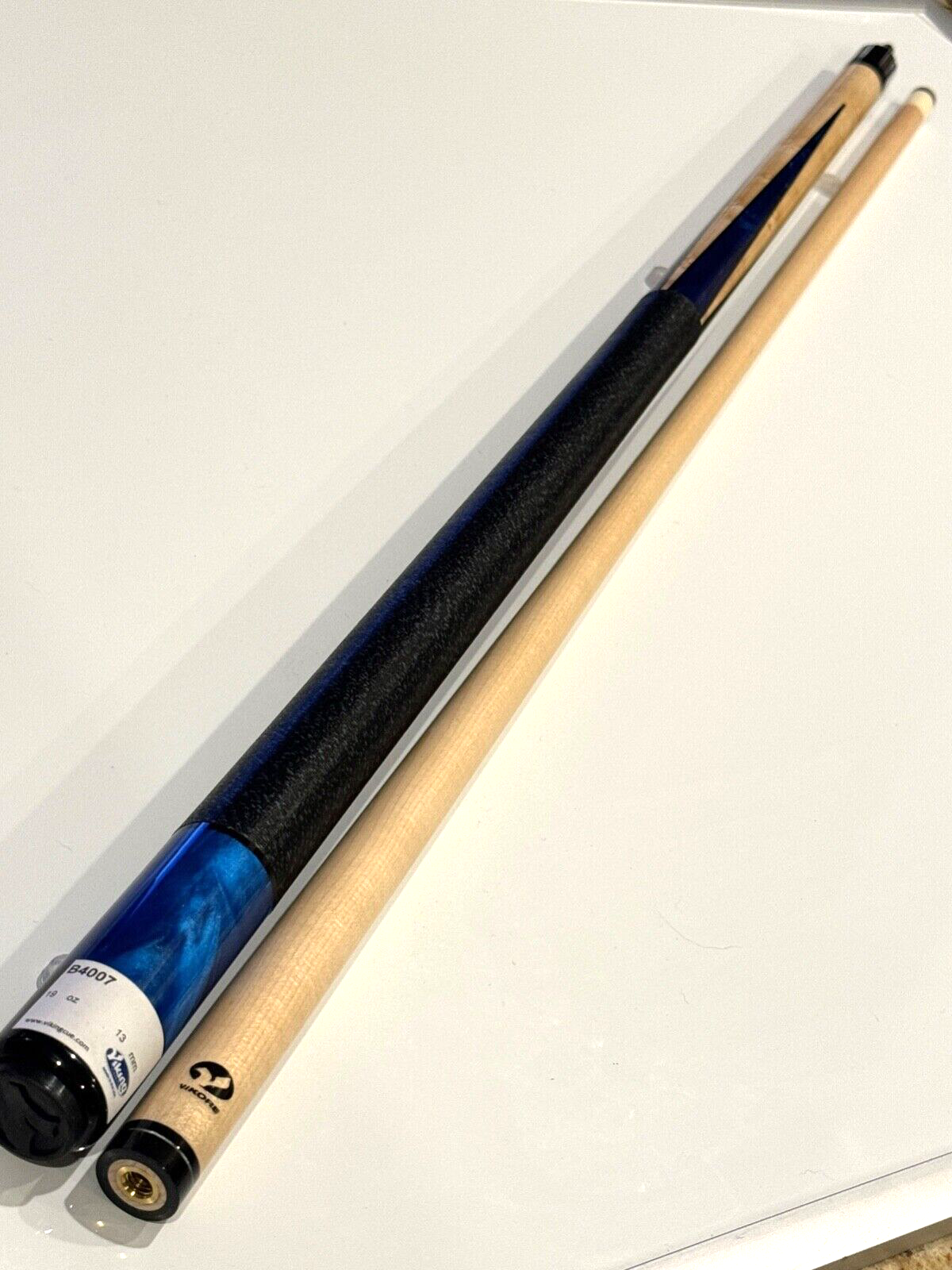 VIKING 4007 POOL CUE TIGER 13.00 MM TIP VIKORE SHAFT NEW FREE SHIPPING FREE CASE