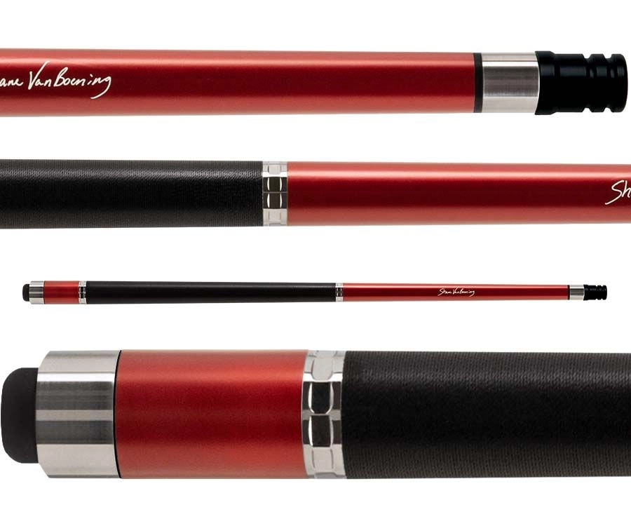 CUETEC SVB RUBY RED CUE 12.5 MM CARBON CYNERGY SHAFT BRAND NEW SHIPS FREE