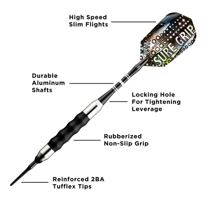 SURE GRIP DARTS FROM GLD 16 GRAM BRAND NEW SHIPS FREE FLIGHTS FREE 20-0006-16