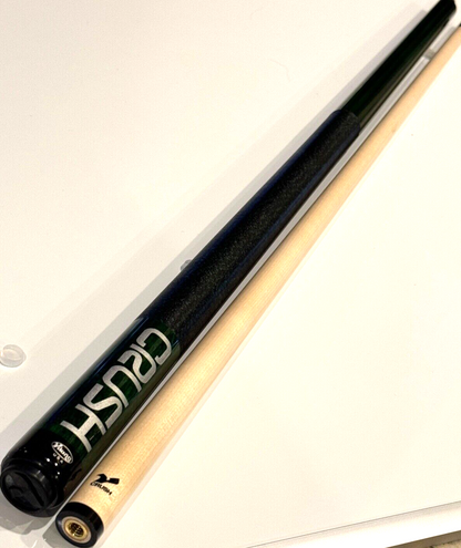 VIKING GREEN CRUSH BREAK CUE V CRUSH SHAFT LINEN NEW SHIPS FREE N FREE CASE