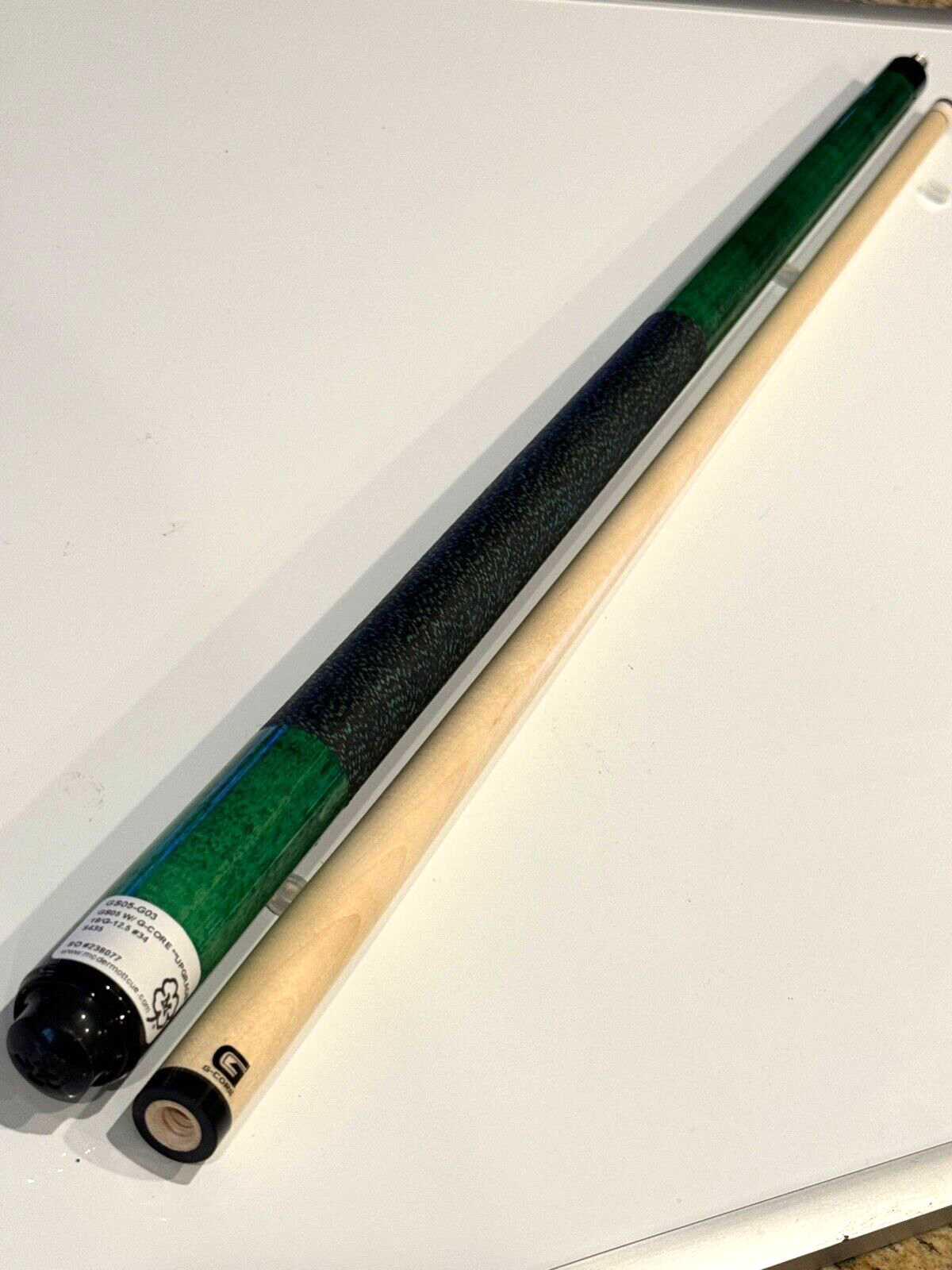 MCDERMOTT GS05 POOL CUE FREE 12.75 MM GCORE USA MADE NEW FREE SHIPPING FREE CASE