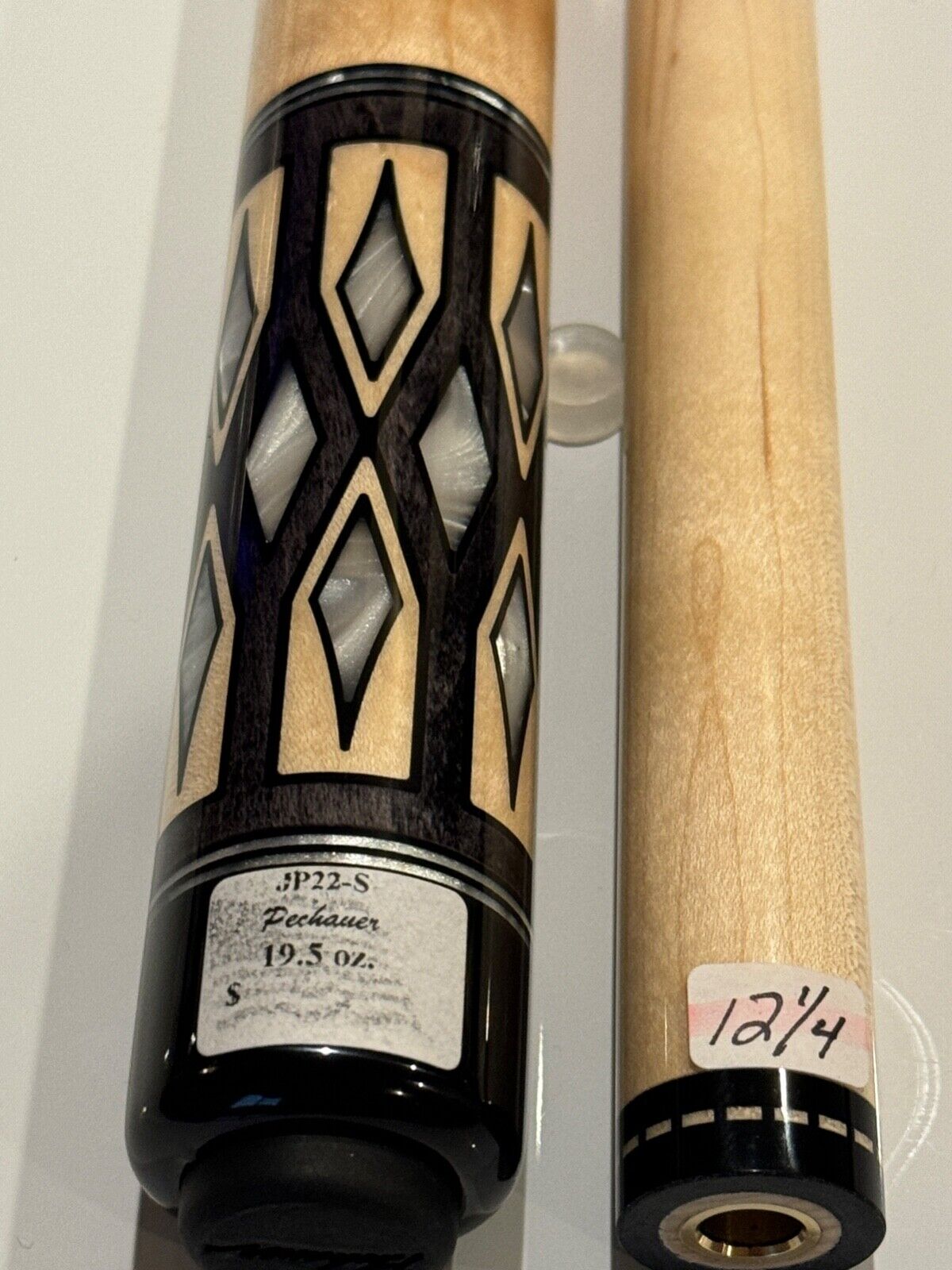 PECHAUER JP22-S JP22 POOL CUE SMOKE GREY STAIN MAPLE NEW SHIPS FREE FREE CASE