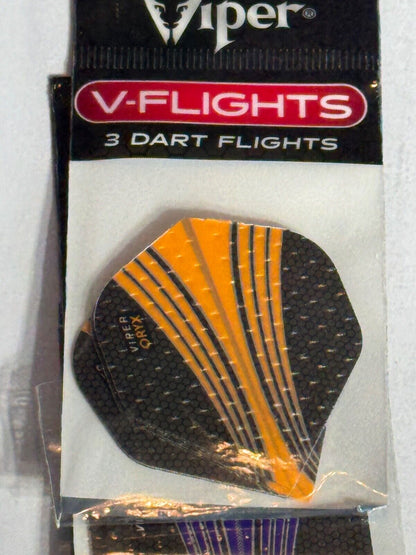 VIPER DART FLIGHTS MASSIVE DEAL!! 40 FLIGHTS ON A SELL THRU CARD NEW BELOW COST