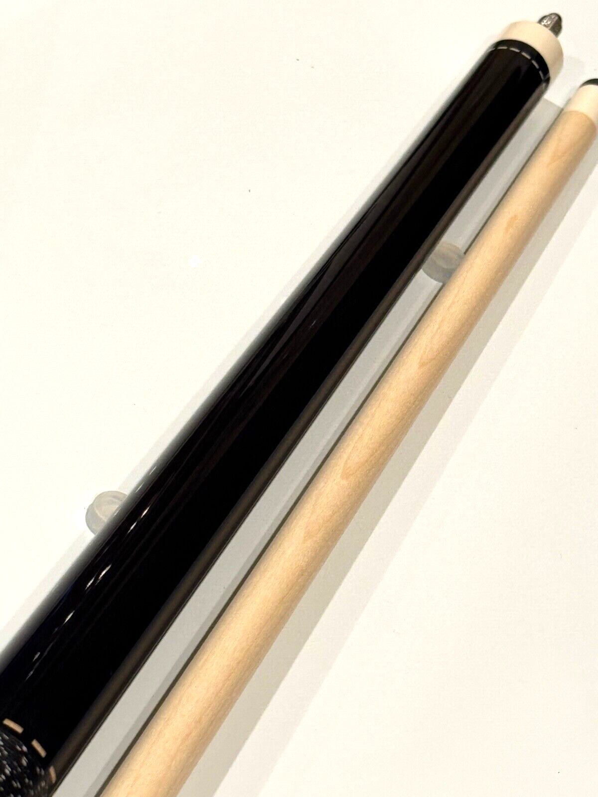 PECHAUER JP3 CUSTOM POOL CUE EBONY STAIN FIG MAPLE 12.75 NEW SHIP FREE FREE CASE