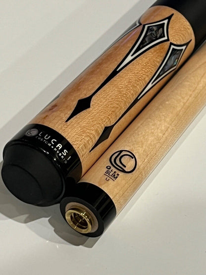 LUCASI LUX 52 CUSTOM POOL CUE 11.75MM SHAFT LTD ONLY 150 MADE NEW FREE SHIPPING