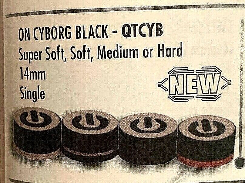 CYBORG BLACK TIP MEDIUM 14MM LAYERED FREE SHIPPING FREE LE PRO  BEST PRICE