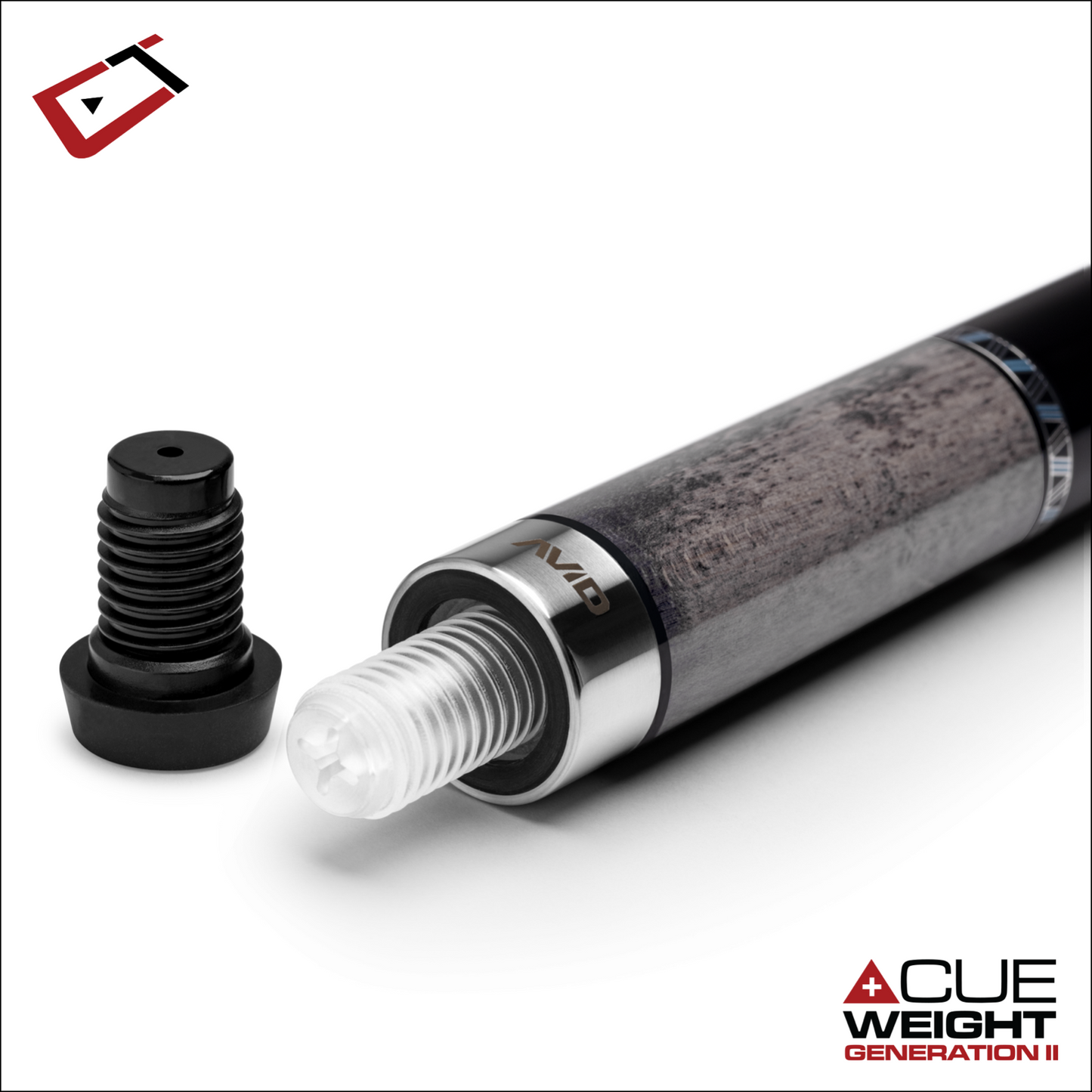 CUETEC AVID SURGE BREAK CUE BLACK GRAY BRAND NEW 95-331NW  SHIPS FREE