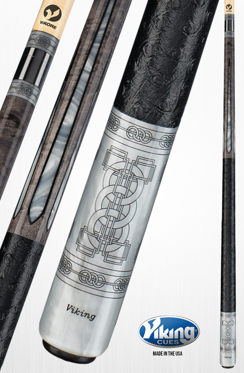 VIKING 9401 POOL CUE TIGER 13.00 MM TIP VIKORE SHAFT NEW FREE SHIPPING FREE CASE