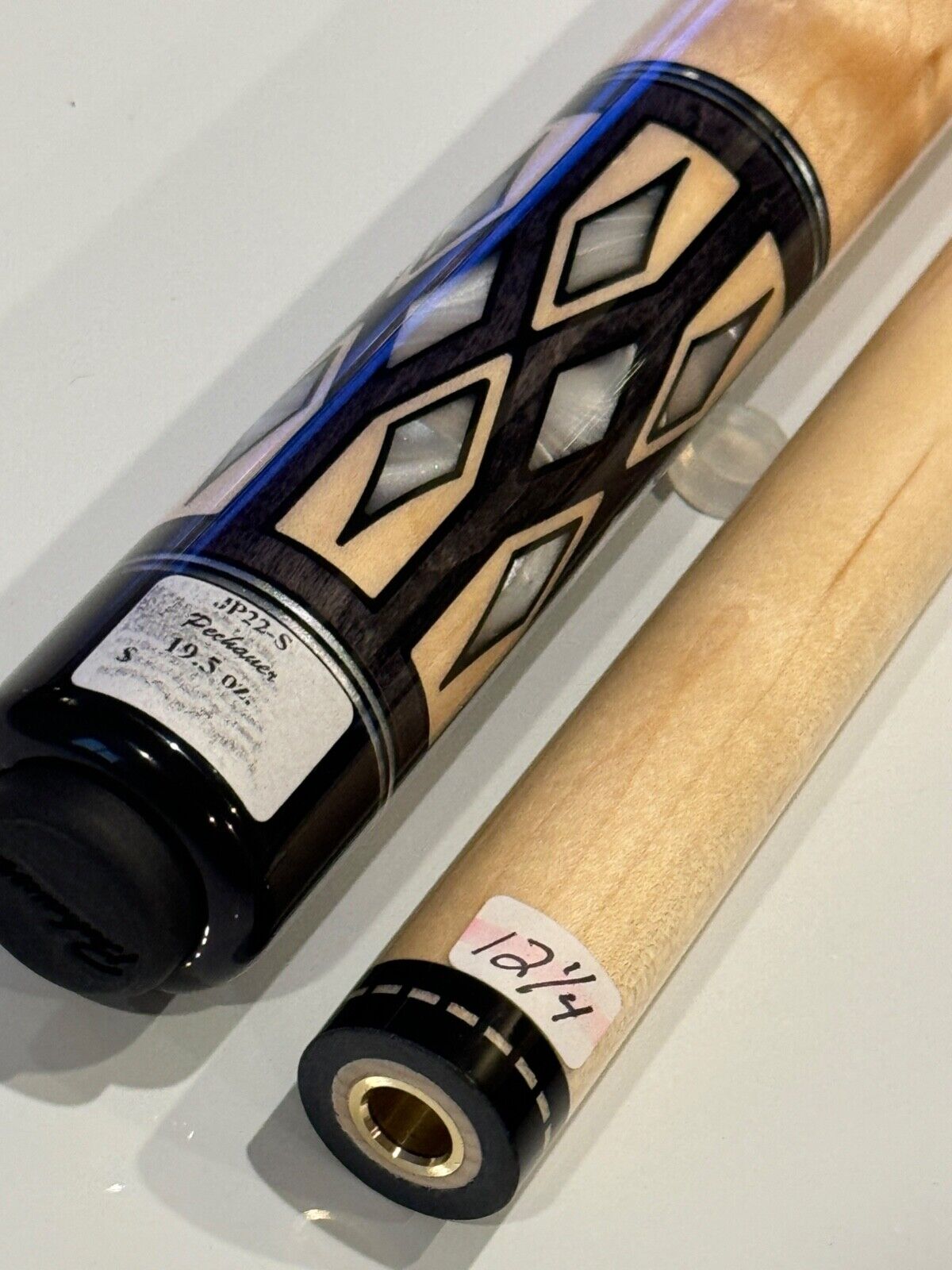 PECHAUER JP22-S JP22 POOL CUE SMOKE GREY STAIN MAPLE NEW SHIPS FREE FREE CASE