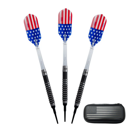 VIPER PATRIOT LTD EDITION USA SOFT TIP KNURLED NEW FREE FLIGHTS FREE SHIPPING