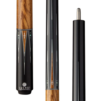 LUCASI PRO OD SERIES BUTT ONLY ZEBRAWOOD UNILOC JOINT WRAPLESS NEW SHIPS FREE