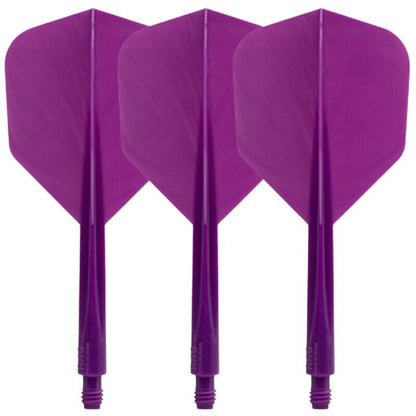 CONDOR AXE PURPLE FLIGHTS MEDIUM LENGTH STANDARD SHAPE 27.5M FREE SHIPPING