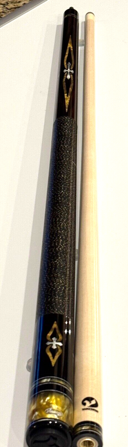 VIKING LTD POOL CUE #A545 TIGER 13 MM TIP VIKORE SHAFT NEW SHIPS FREE FREE CASE