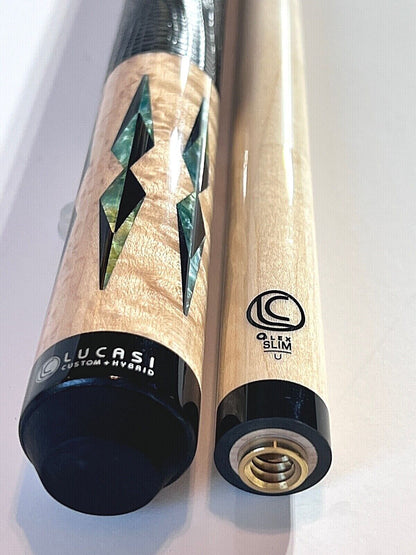 LUCASI LUX 46 CUSTOM CUE UNILOC 11.75MM LIMITED EDITION MADE NEW FREE SHIPPING