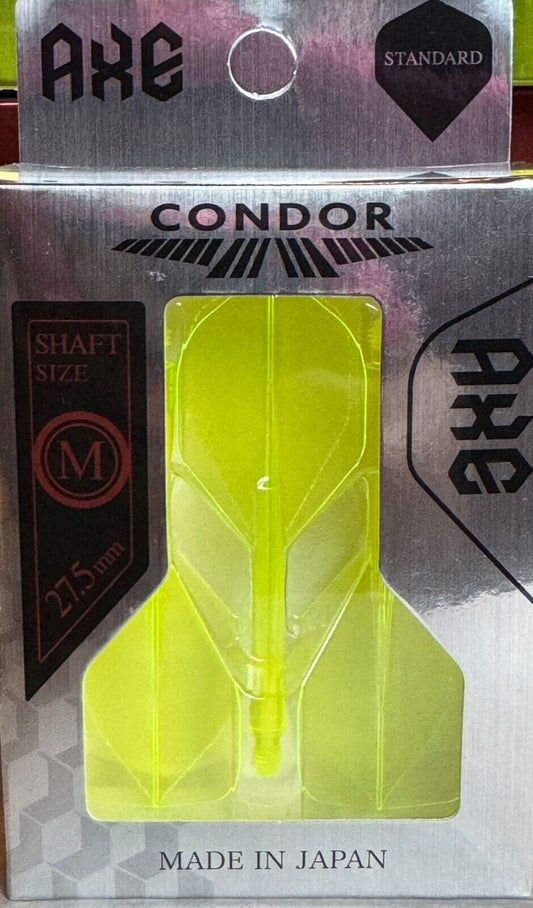 CONDOR AXE NEON YELLOW MEDIUM LENGTH STANDARD SHAPE HEAVY DUTY FREE SHIPPING