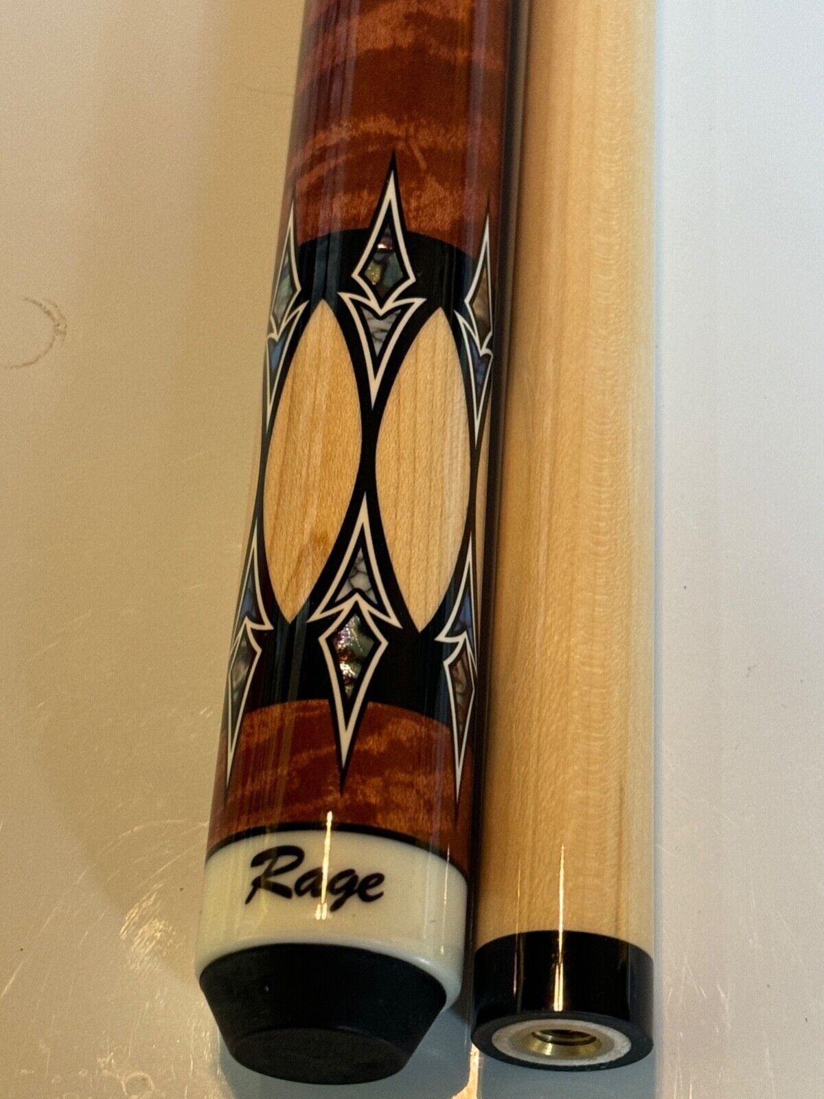 RAGE POOL CUE RG218 HARD ROCK MAPLE BRAND NEW FREE SHIPPING FREE SOFT CASE