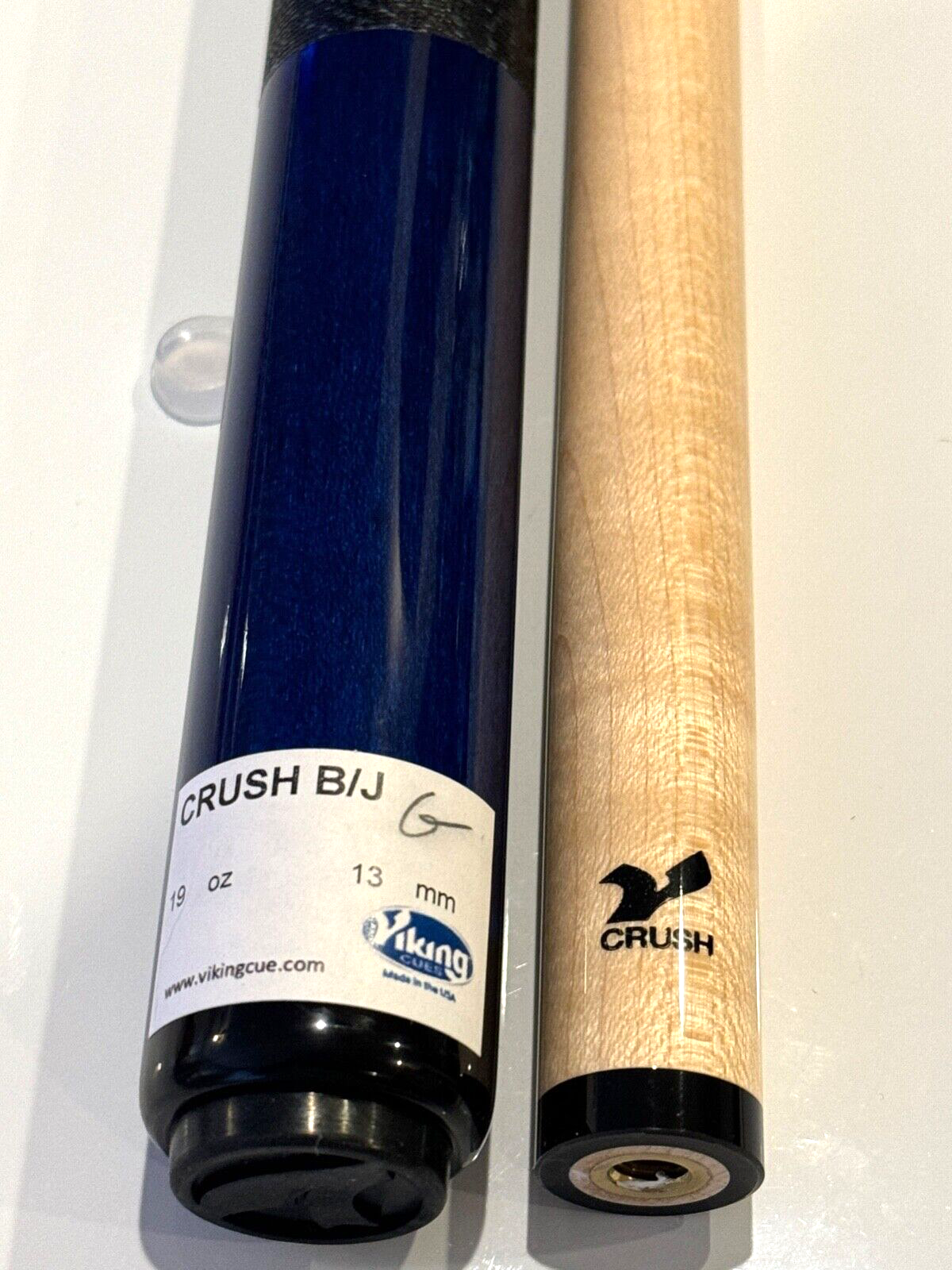 VIKING BLUE CRUSH BREAK JUMP CUE V CRUSH SHAFT LINEN NEW SHIPS FREE N FREE CASE