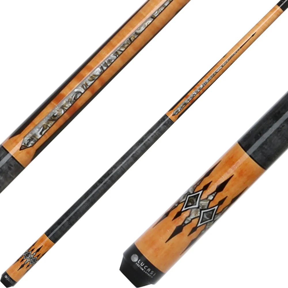 LUCASI LZC49 POOL CUE UNILOC JOINT TIGER EVEREST TIP NEW FREE SHIPPING FREE CASE