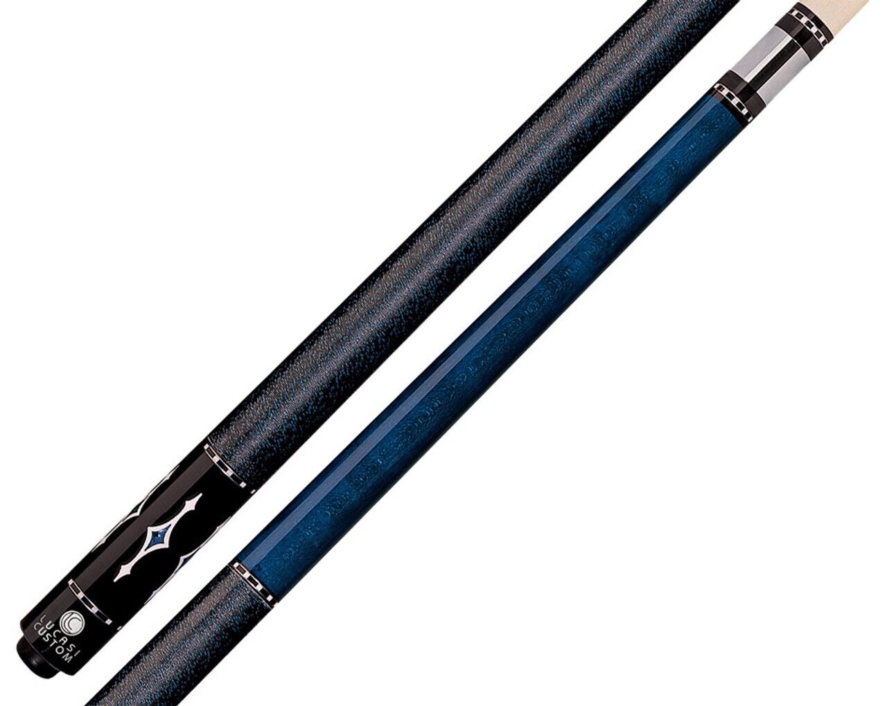 LUCASI LZE7 CUSTOM CUE UNILOC JOINT LOW DEFLECTION SHFT NEW SHIPS FREE FREE CASE