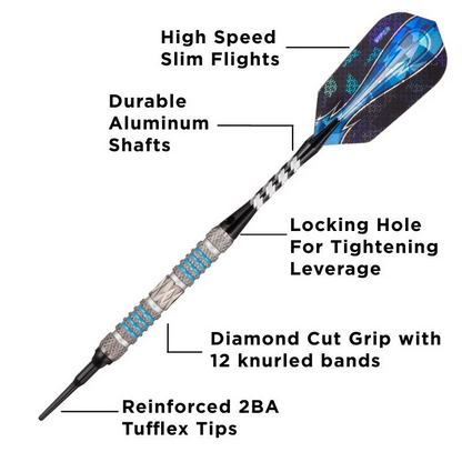 VIPER ASTRO 16 GRAM TUNGSTEN DARTS FROM GLD 21-3275 NEW SHIPS FREE FLIGHTS FREE