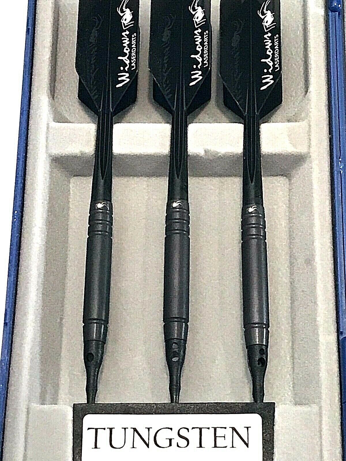 BLACK WIDOW 20 GRAM LASER DARTS SMOOTH RINGED BARREL SOFT TIP SHIPS FREE N BONUS