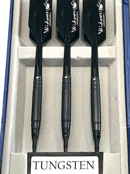 BLACK WIDOW 20 GRAM LASER DARTS SMOOTH RINGED BARREL SOFT TIP SHIPS FREE N BONUS