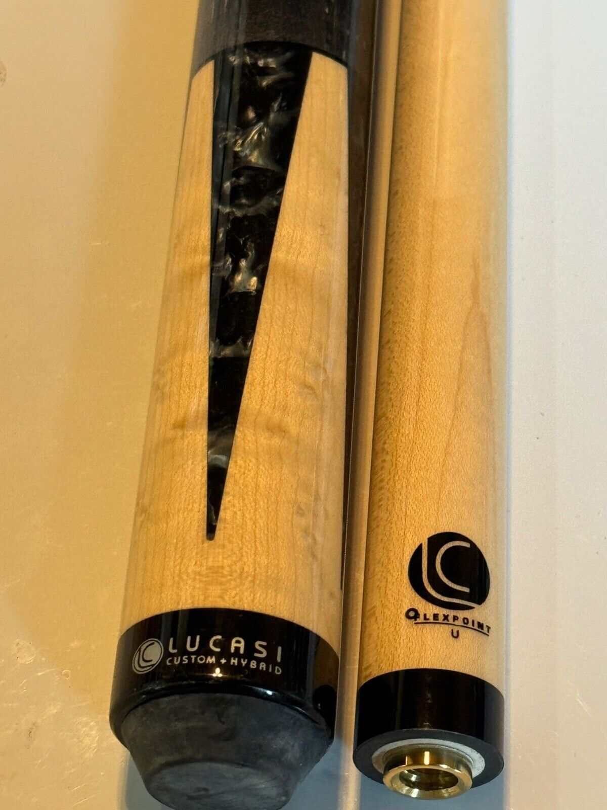 LUCASI LUX 48 CUSTOM CUE UNILOC 12.75MM LTD ONLY 200 MADE NEW FREE SHIPPING