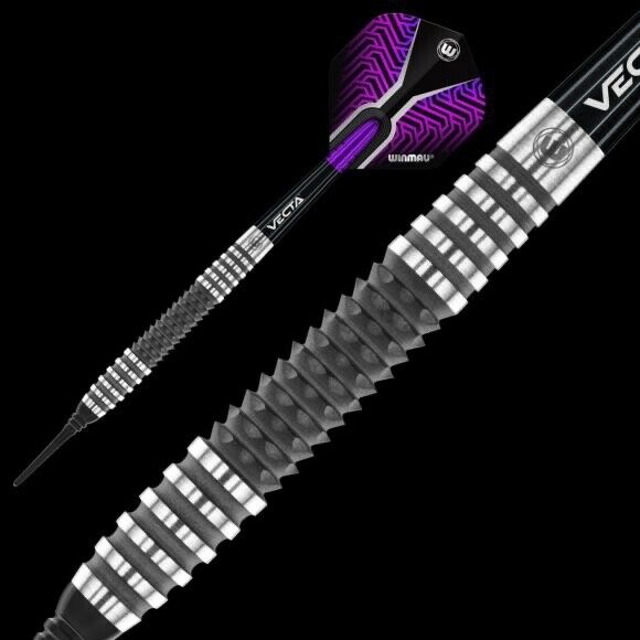 WINMAU KAIROS RIPSAW 18 GR SOFT TIP DARTS 90% TUNGSTEN SHIPS FREE FREE FLIGHTS