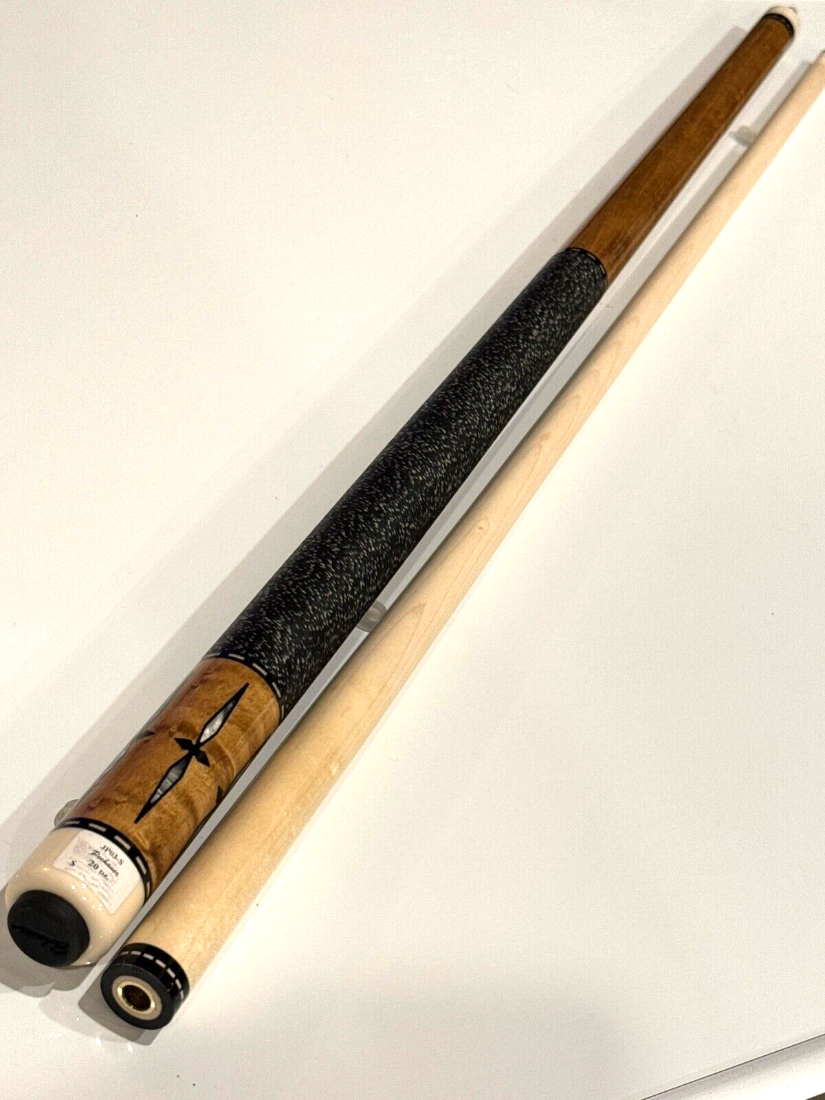 PECHAUER JP3S JP3 POOL CUE NATURAL STAIN FIG MAPLE 12.75 NEW SHIP FREE FREE CASE