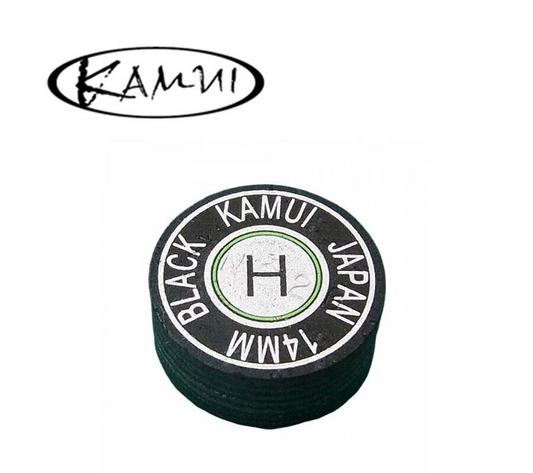 KAMUI  BLACK POOL CUE TIP HARD HARDNESS BRAND NEW FREE SHIPPING BEST PRICE