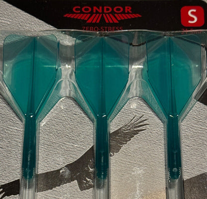 CONDOR ZERO STRESS FLIGHTS GREEN SHORT LENGTH  SHAPE DESIGN FAST FREE SHIPPING