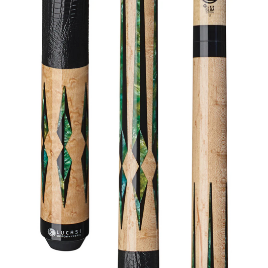 LUCASI LUX 46 CUSTOM CUE UNILOC 11.75MM LTD ONLY 200 MADE NEW FREE SHIPPING