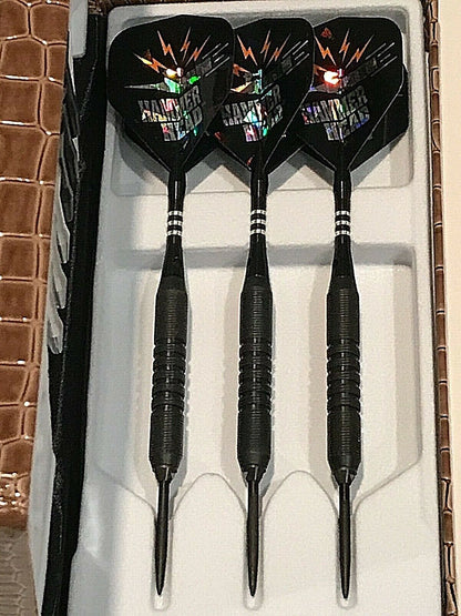 HAMMERHEAD 24 GRAM BLACK STEAL BOTTELSEN DARTS 249E  FREE SHIPPING FREE FLIGHTS