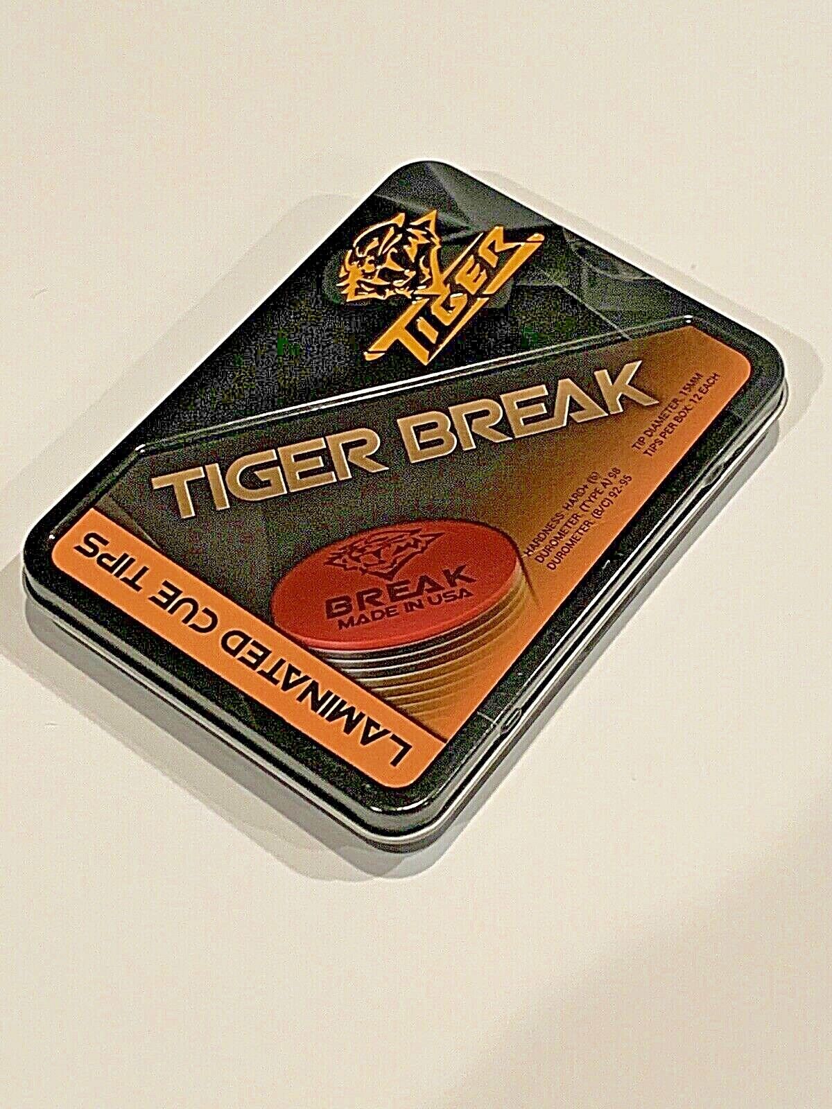 TIGER BREAK/JUMP TIP 15MM SUPER HARD  BRAND NEW FREE SHIPPING  BEST PRICE