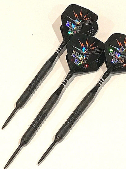 HAMMERHEAD 24 GRAM BLACK STEAL BOTTELSEN DARTS 249E  FREE SHIPPING FREE FLIGHTS